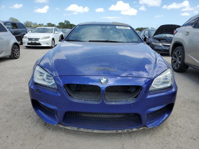 WBS6C9C5XED467318 - 2014 BMW M6 GRAN COUPE BLUE photo 5