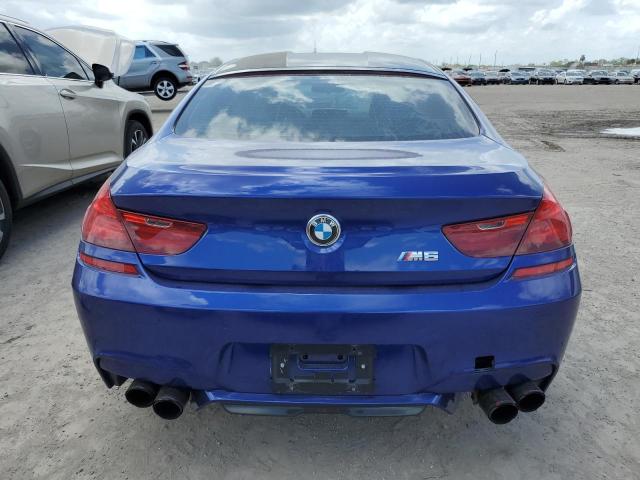 WBS6C9C5XED467318 - 2014 BMW M6 GRAN COUPE BLUE photo 6