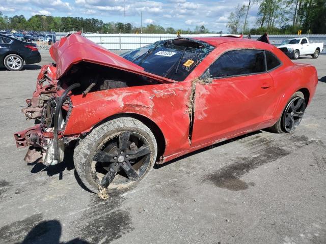 2G1FB1E38D9123224 - 2013 CHEVROLET CAMARO LT RED photo 1