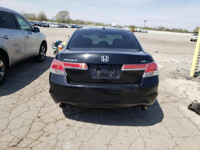 1HGCP3F89BA014582 - 2011 HONDA ACCORD EXL BLACK photo 6