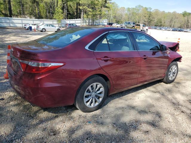 4T1BF1FK7GU504520 - 2016 TOYOTA CAMRY LE BURGUNDY photo 3