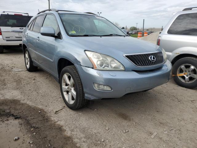 2T2GA31U15C025027 - 2005 LEXUS RX 330 BLUE photo 4