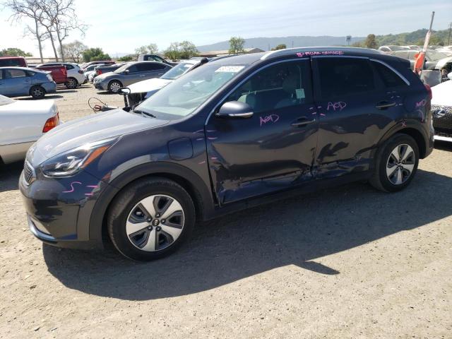 KNDCC3LD0K5352196 - 2019 KIA NIRO EX PREMIUM GRAY photo 1