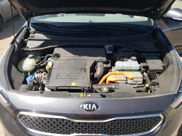 KNDCC3LD0K5352196 - 2019 KIA NIRO EX PREMIUM GRAY photo 12