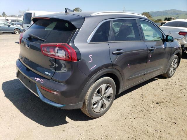 KNDCC3LD0K5352196 - 2019 KIA NIRO EX PREMIUM GRAY photo 3