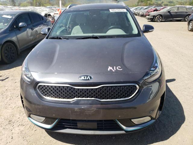 KNDCC3LD0K5352196 - 2019 KIA NIRO EX PREMIUM GRAY photo 5