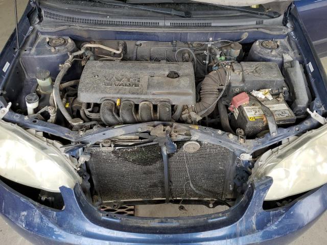 1NXBR32E83Z078690 - 2003 TOYOTA COROLLA CE BLUE photo 11