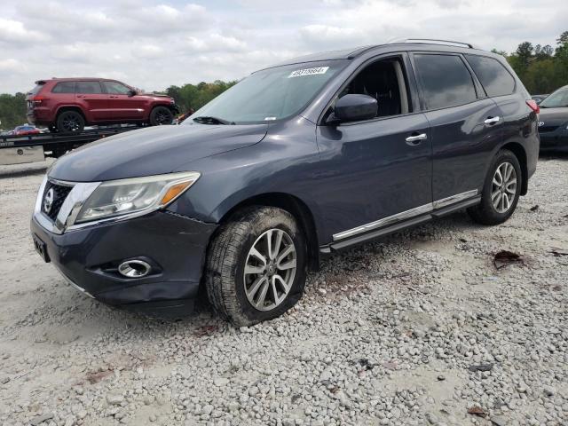 5N1AR2MN3DC649707 - 2013 NISSAN PATHFINDER S GRAY photo 1