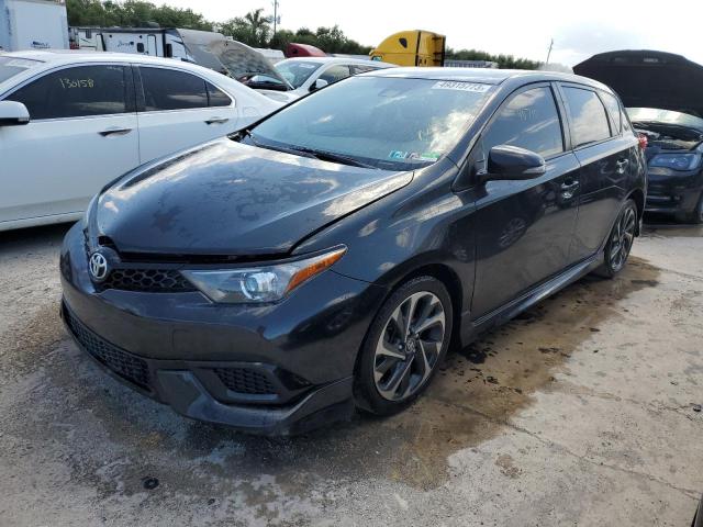 JTNKARJE4JJ575648 - 2018 TOYOTA COROLLA IM BLACK photo 1