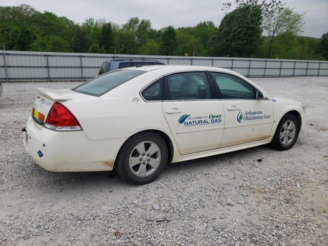 2G1WT57K591248373 - 2009 CHEVROLET IMPALA 1LT WHITE photo 3