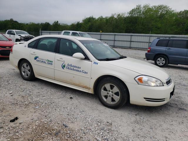 2G1WT57K591248373 - 2009 CHEVROLET IMPALA 1LT WHITE photo 4