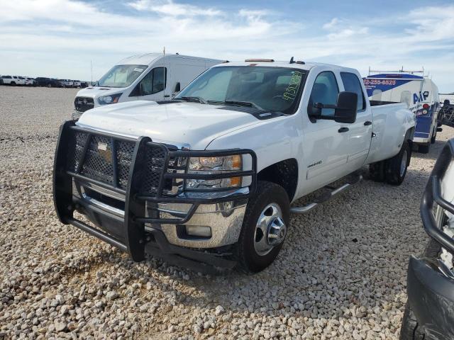 1GC4K0C80CF155811 - 2012 CHEVROLET SILVERADO K3500 LT WHITE photo 1