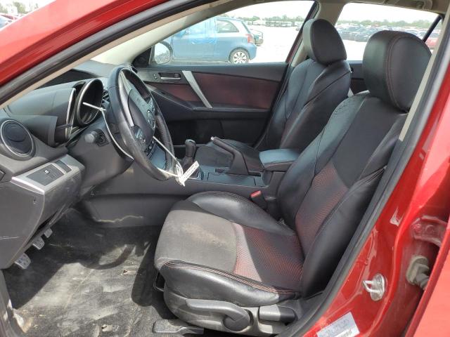 JM1BL1L43C1522754 - 2012 MAZDA SPEED 3 RED photo 7