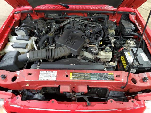 1FTZR45E36PA06626 - 2006 FORD RANGER SUPER CAB RED photo 11