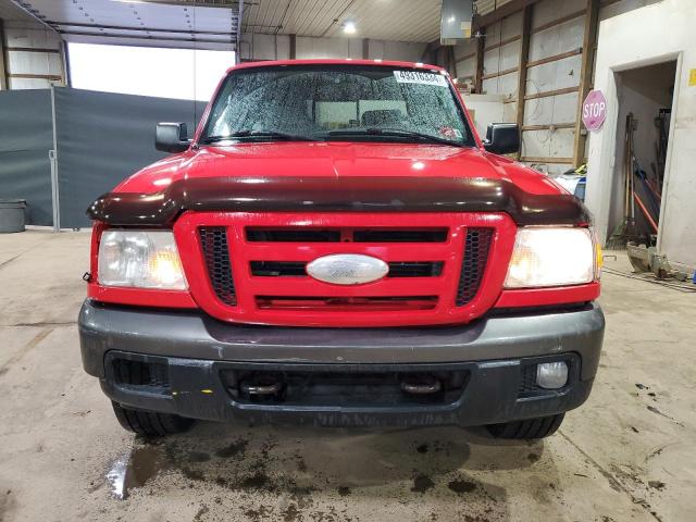 1FTZR45E36PA06626 - 2006 FORD RANGER SUPER CAB RED photo 5