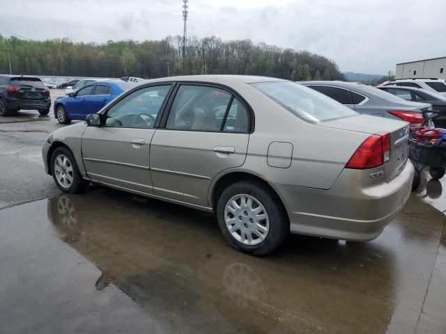 2HGES16544H512646 - 2004 HONDA CIVIC LX GOLD photo 2