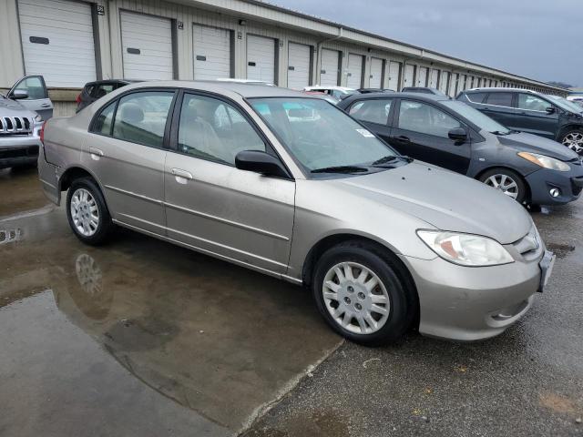 2HGES16544H512646 - 2004 HONDA CIVIC LX GOLD photo 4