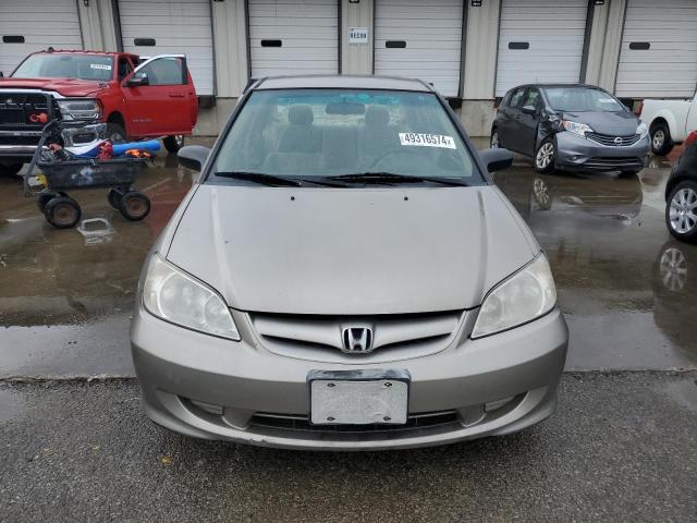 2HGES16544H512646 - 2004 HONDA CIVIC LX GOLD photo 5