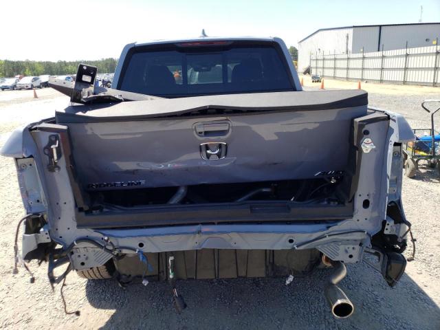 5FPYK3F75NB035510 - 2022 HONDA RIDGELINE RTL GRAY photo 6