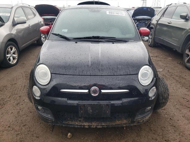 3C3CFFBR4CT179729 - 2012 FIAT 500 SPORT BLACK photo 5