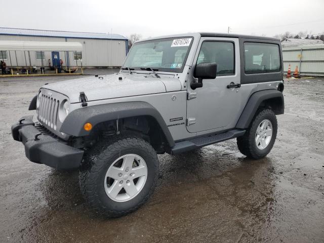 1C4AJWAG5HL702261 - 2017 JEEP WRANGLER SPORT SILVER photo 1