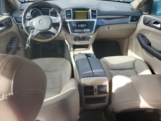 4JGDA5HB1CA029079 - 2012 MERCEDES-BENZ ML 350 4MATIC BLUE photo 8