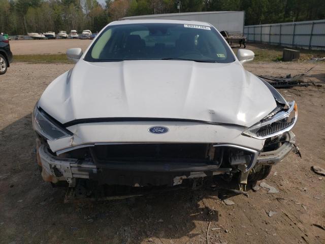 3FA6P0CD5KR261055 - 2019 FORD FUSION SEL WHITE photo 5