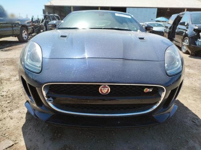 SAJWJ6BV5G8K23313 - 2016 JAGUAR F-TYPE S BLUE photo 5