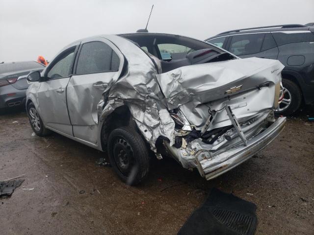 1G1JA5SH4G4125824 - 2016 CHEVROLET SONIC LS SILVER photo 2