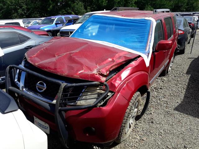 5N1AR1NB8BC625057 - 2011 NISSAN PATHFINDER S 红色 照片 2