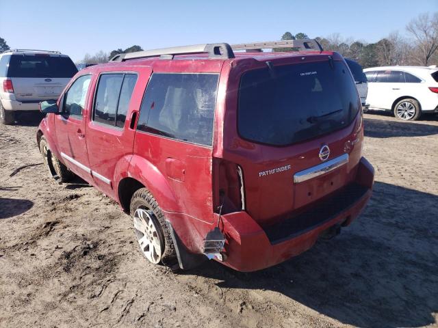 5N1AR1NB8BC625057 - 2011 NISSAN PATHFINDER S 红色 照片 3