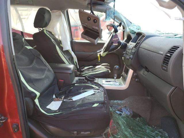 5N1AR1NB8BC625057 - 2011 NISSAN PATHFINDER S 红色 照片 5