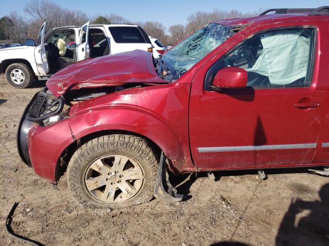 5N1AR1NB8BC625057 - 2011 NISSAN PATHFINDER S 红色 照片 9