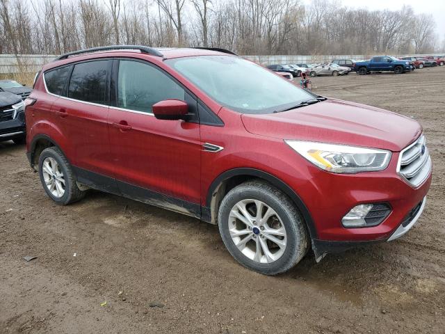 1FMCU9GD7HUE92363 - 2017 FORD ESCAPE SE BURGUNDY photo 4