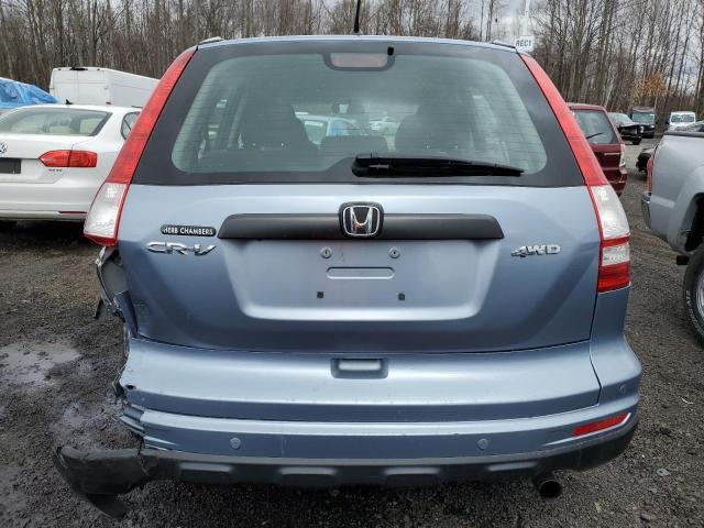 5J6RE4H32AL055381 - 2010 HONDA CR-V LX BLUE photo 6