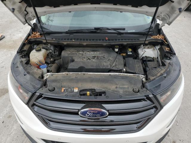 2FMPK3AP4FBB70371 - 2015 FORD EDGE SPORT WHITE photo 11