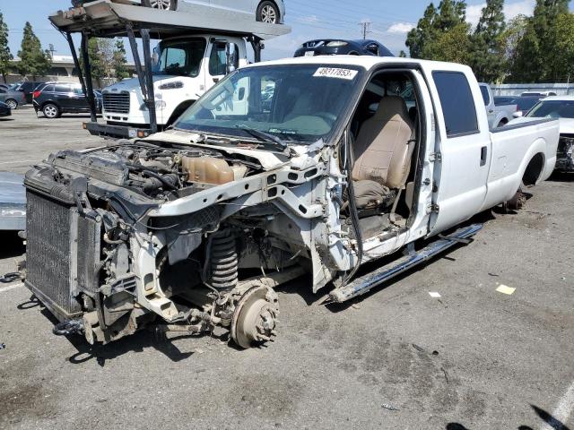 1FTSW30R78ED31941 - 2008 FORD F350 SRW SUPER DUTY WHITE photo 1