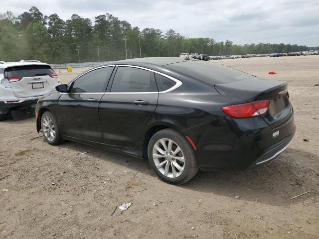 1C3CCCCBXFN549563 - 2015 CHRYSLER 200 C BLACK photo 2