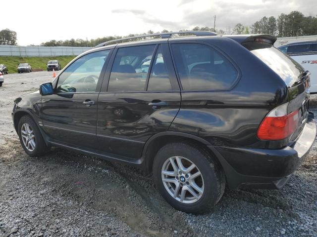 5UXFA13505LY11595 - 2005 BMW X5 3.0I BLACK photo 2