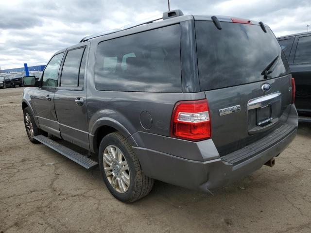 1FMJK2A55BEF38716 - 2011 FORD EXPEDITION EL LIMITED GRAY photo 2