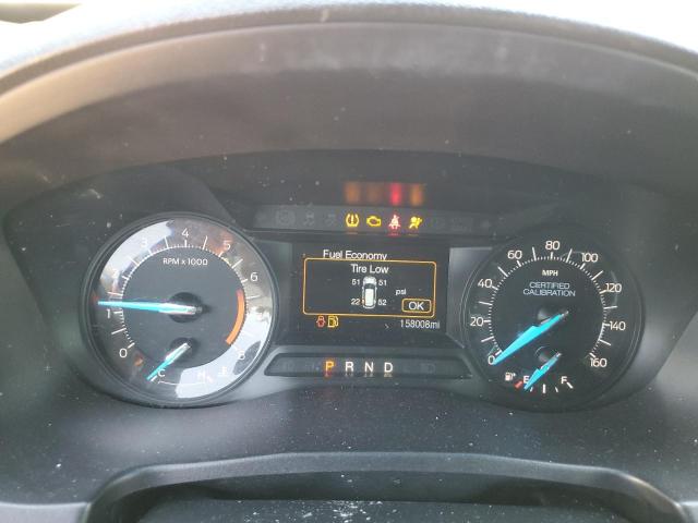 1FM5K8ARXHGD25247 - 2017 FORD EXPLORER POLICE INTERCEPTOR BLACK photo 9