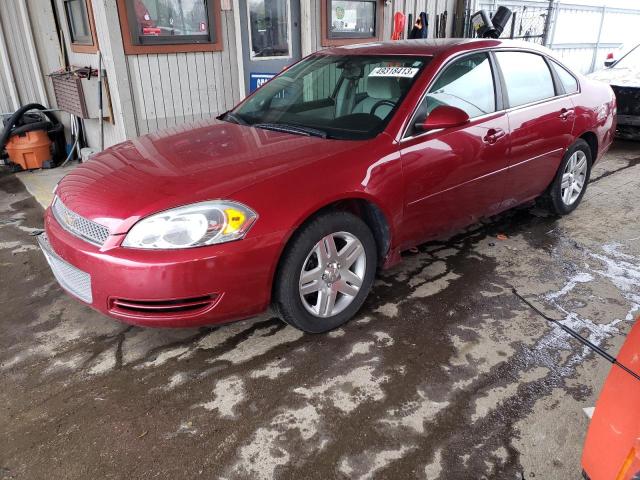 2G1WB5E32E1181546 - 2014 CHEVROLET IMPALA LIM LT BURGUNDY photo 1