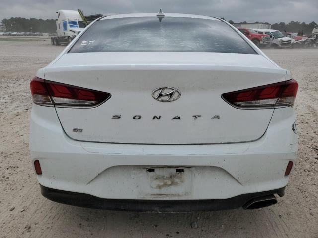 5NPE24AF7KH746168 - 2019 HYUNDAI SONATA SE WHITE photo 6