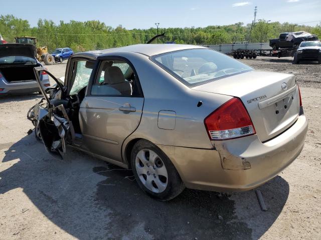 KNAFE121075473771 - 2007 KIA SPECTRA EX TAN photo 2