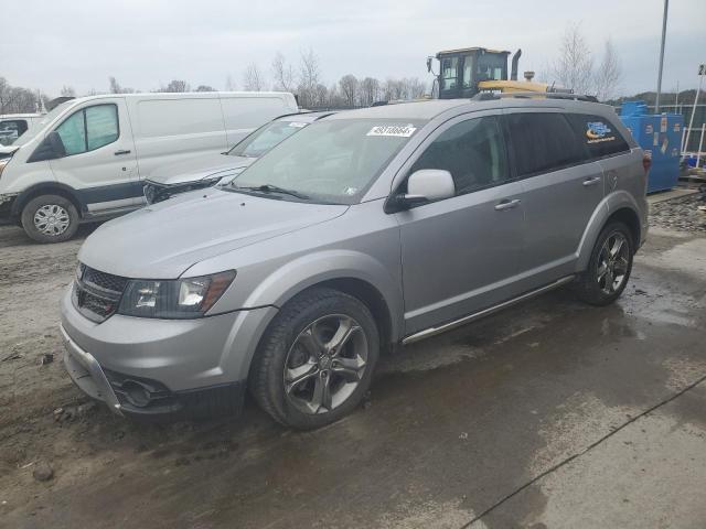 3C4PDCGG9HT617645 - 2017 DODGE JOURNEY CROSSROAD SILVER photo 1