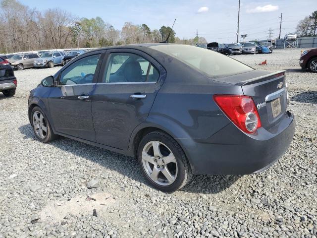 1G1JE5SB5D4112043 - 2013 CHEVROLET SONIC LTZ GRAY photo 2