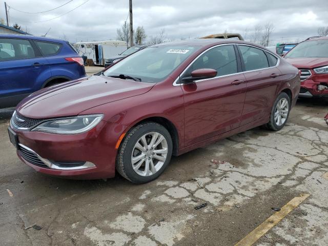 1C3CCCAB7GN137332 - 2016 CHRYSLER 200 LIMITED RED photo 1