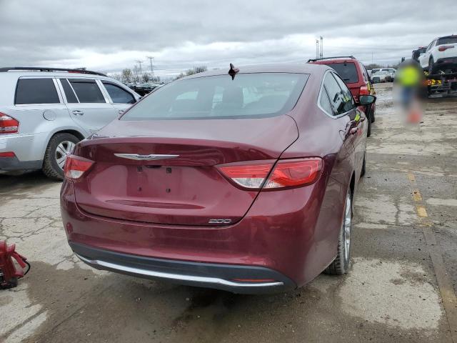 1C3CCCAB7GN137332 - 2016 CHRYSLER 200 LIMITED RED photo 6