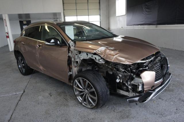 SJKCH5CR6HA023217 - 2017 INFINITI QX30 BASE PINK photo 1