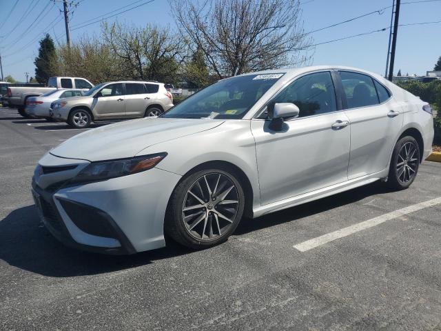 4T1T11BK7PU086811 - 2023 TOYOTA CAMRY SE NIGHT SHADE WHITE photo 1